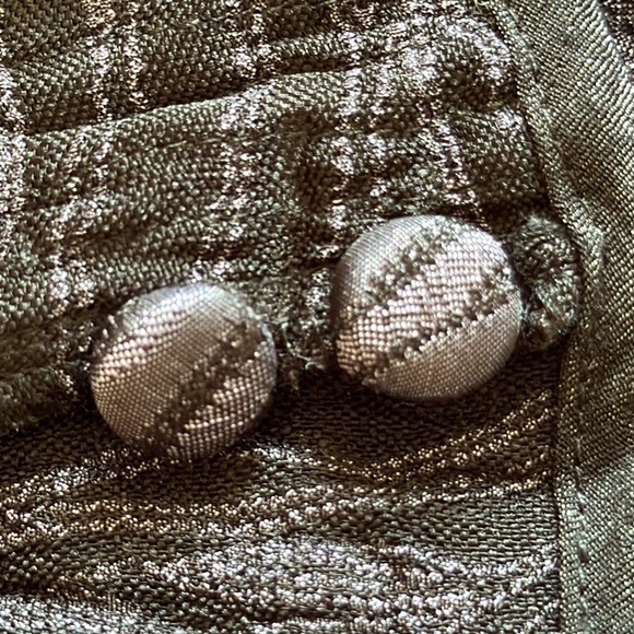 Harubella Handmade Artisan  Button Front‎ Women's Lightweight Blazer Small - Picture 13 of 14